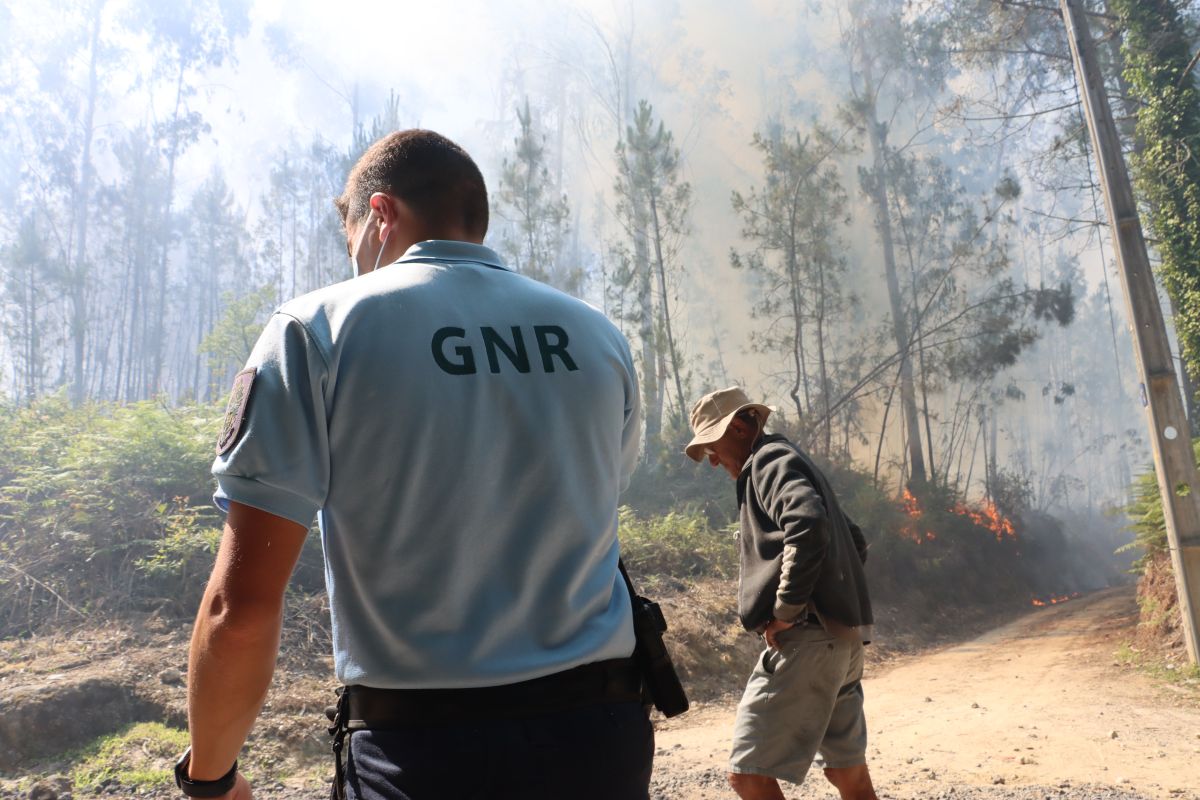 GNR detém autor de incêndio florestal em Monção
