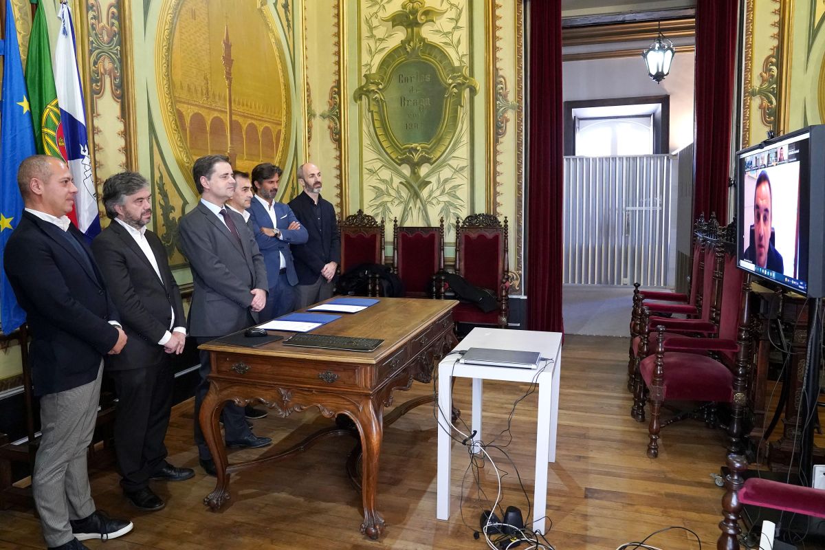 Braga e Niterói estreitam laços