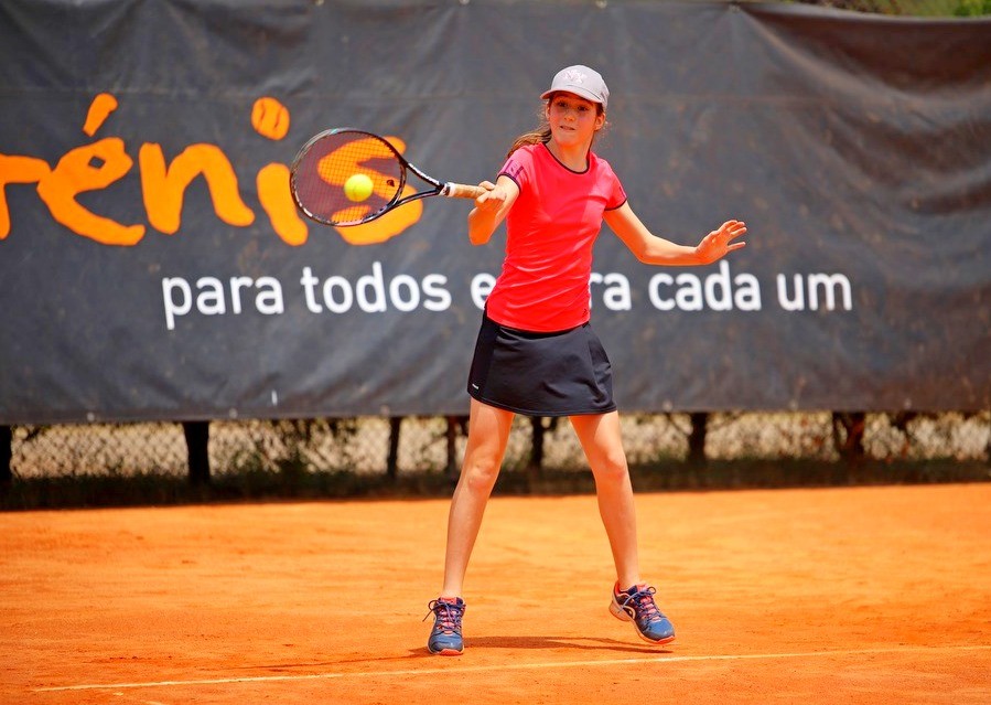 Carolina e Rodrigo na final do Circuito Masters Juvenil