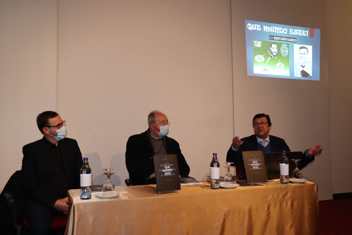 Adão Silva perpetua em livro cartoons  e desenhos publicados no Diário do Minho