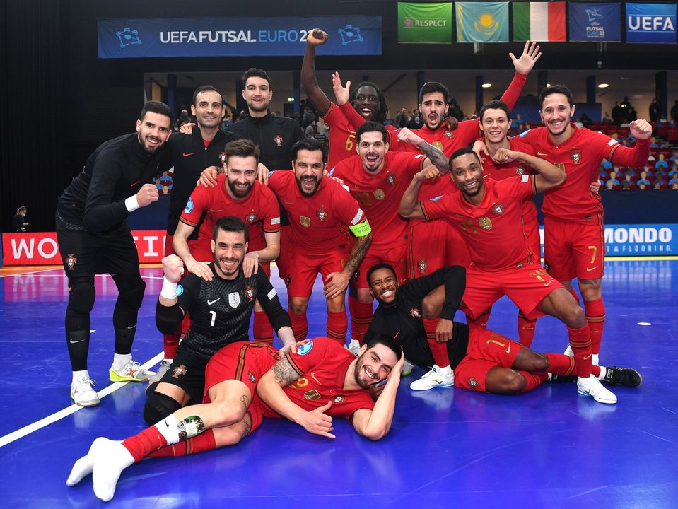 Portugal bicampeão europeu de futsal