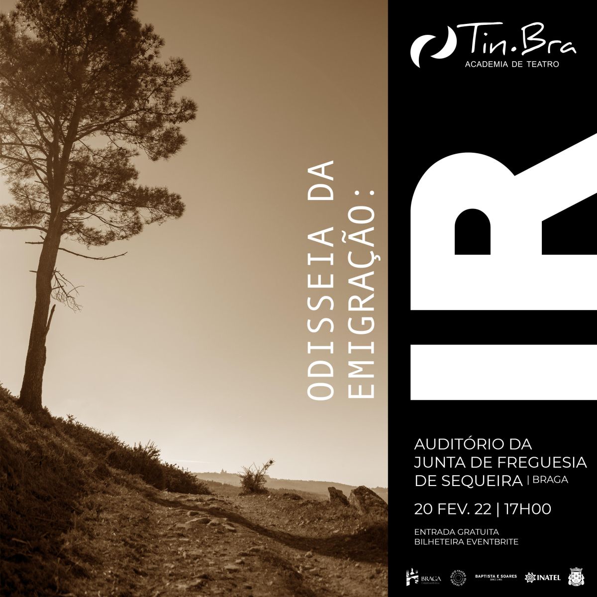 Tin.Bra estreia espetáculo "Odisseia da Emigração: IR"