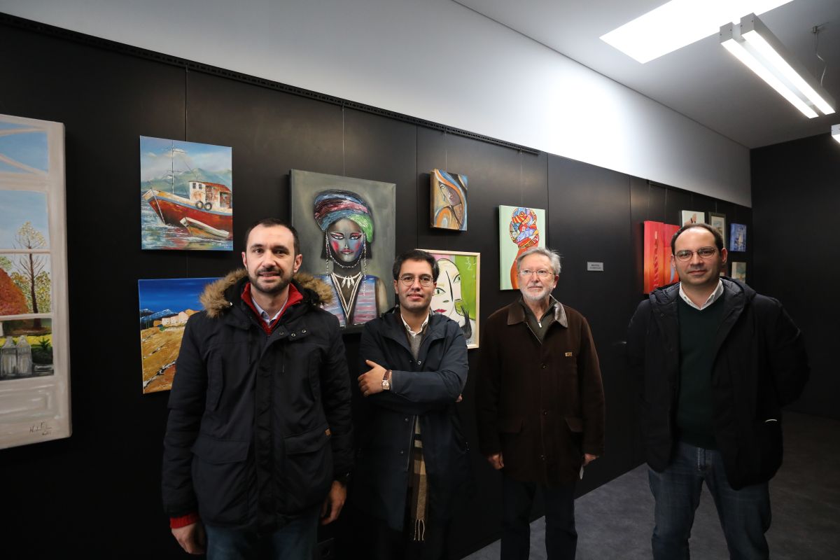 S. Vicente retoma atividade cultural com exposição do ateliê "Clube Esboço"