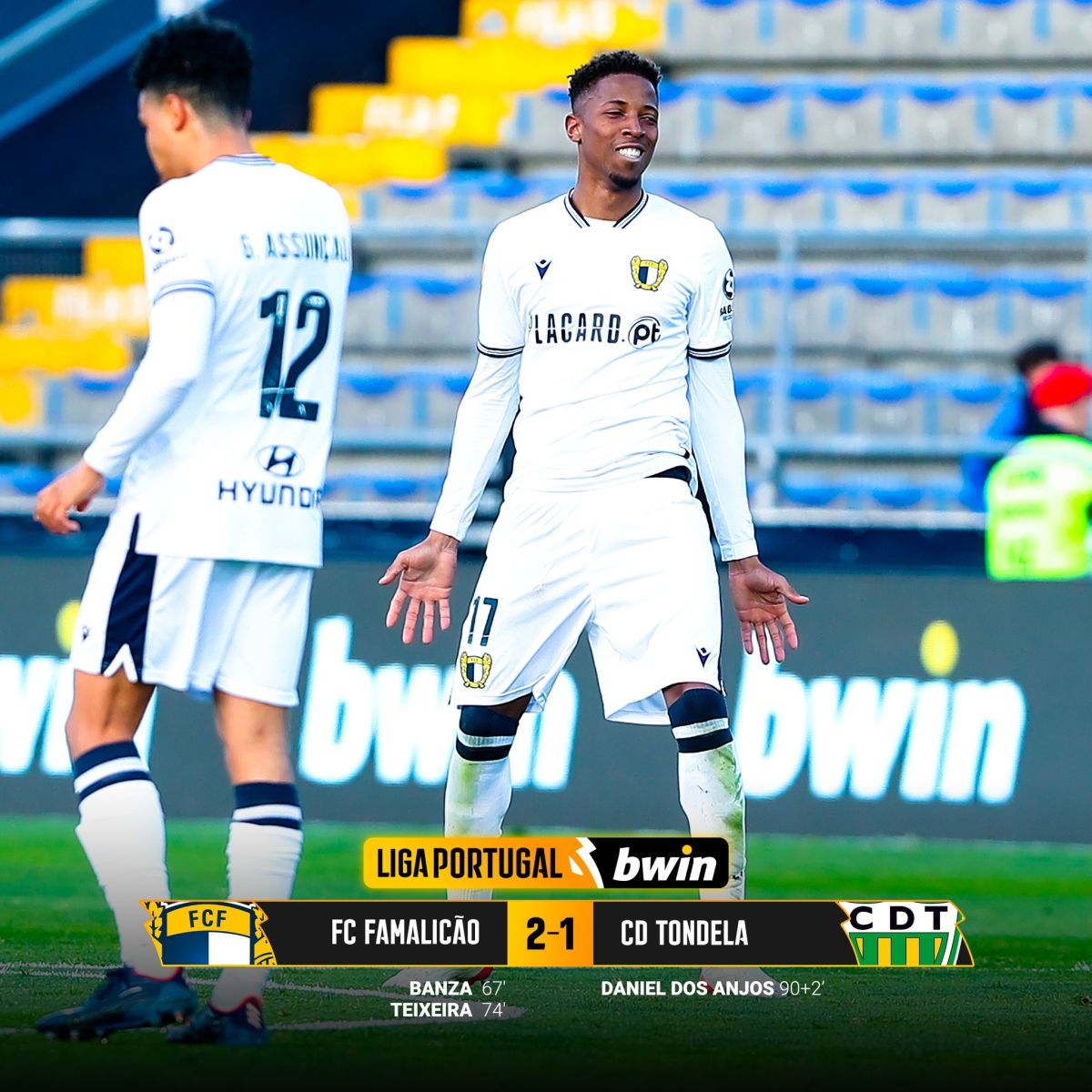 FC Famalicão vence Tondela e afasta-se dos lugares de despromoção