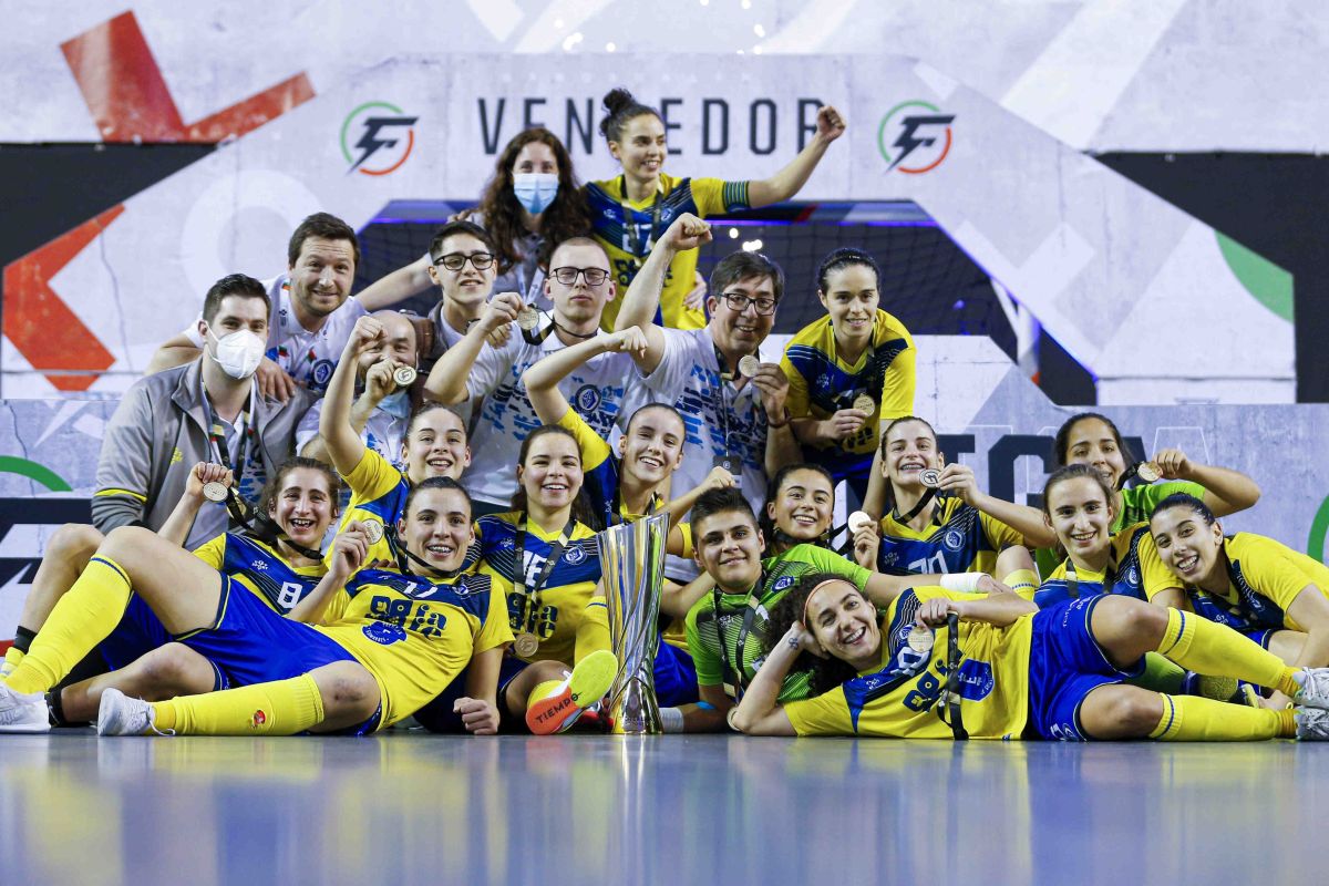 Nun'Álvares conquistou Taça da Liga em Futsal Feminino