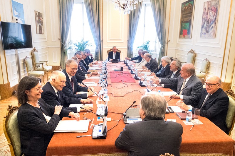 Reunião do Conselho de Estado começou cerca das 15:20
