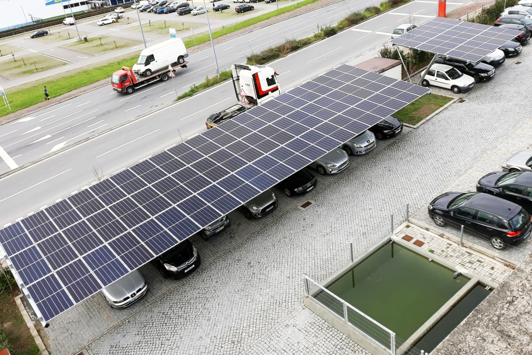 Módulos fotovoltaicos nos Sapadores reduzem fatura energética em 24%