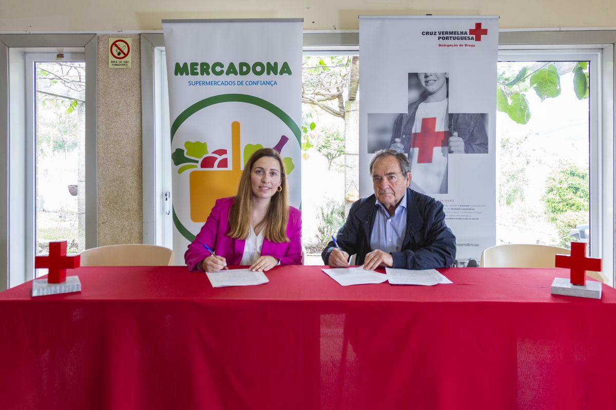 Mercadona abre loja em Braga e colabora com a Cruz Vermelha