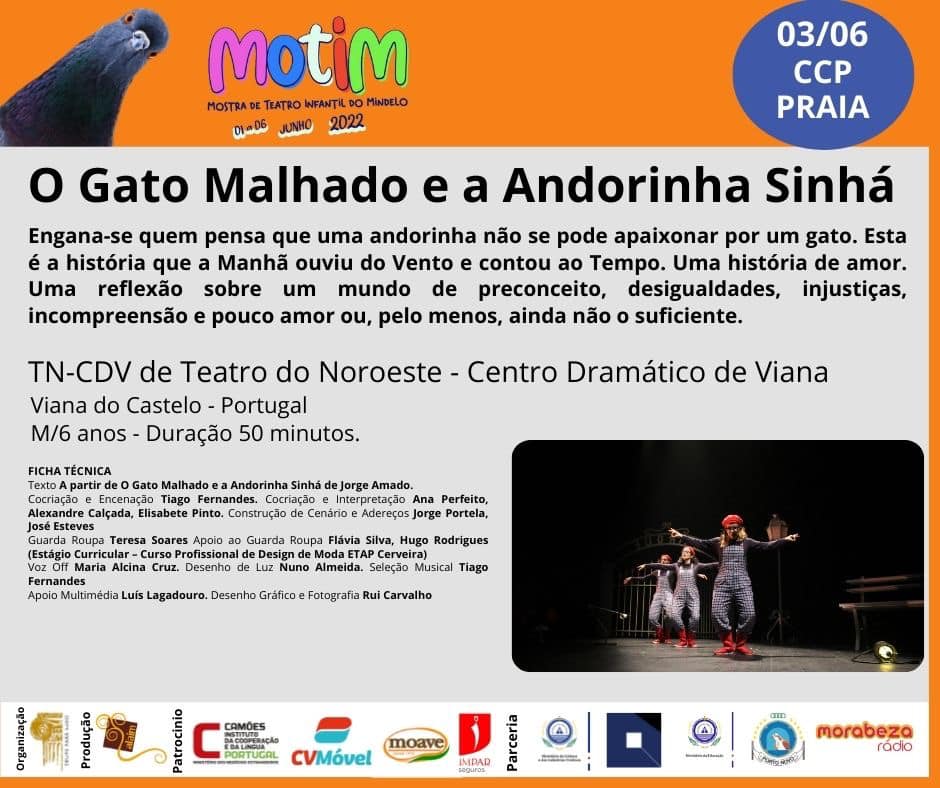Companhia de Viana leva crianças cabo-verdianas ao teatro na estreia em África