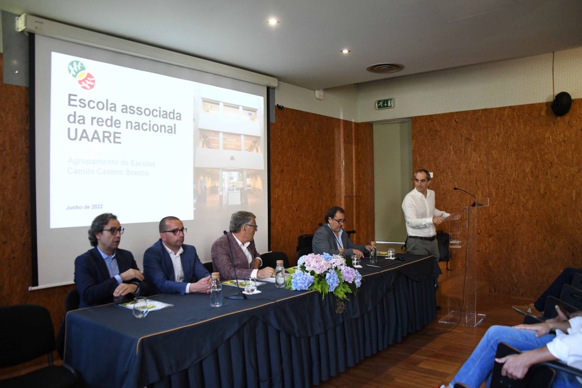 Secundária Camilo Castelo Branco integra Rede UAARE