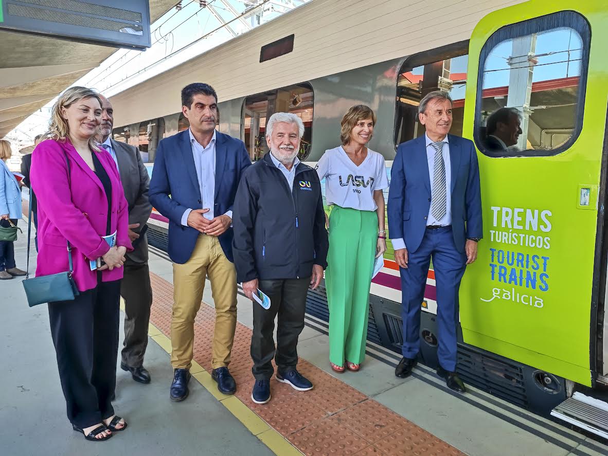 Comboios turísticos convidam a descobrir a Galiza