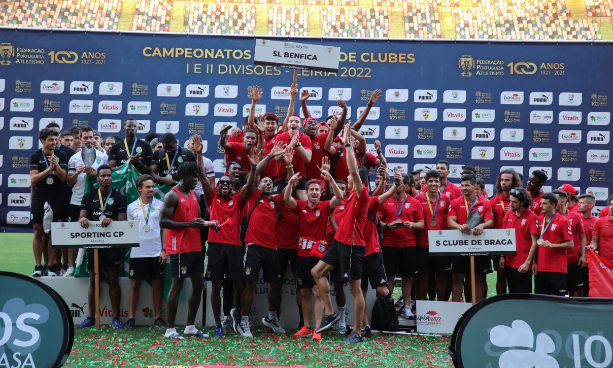 SC Braga terceiro classificado (masculino e feminino) no nacionais de atletismo