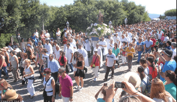 Barcelos peregrina hoje ao santuário da Franqueira e amanhã à Senhora Aparecida
