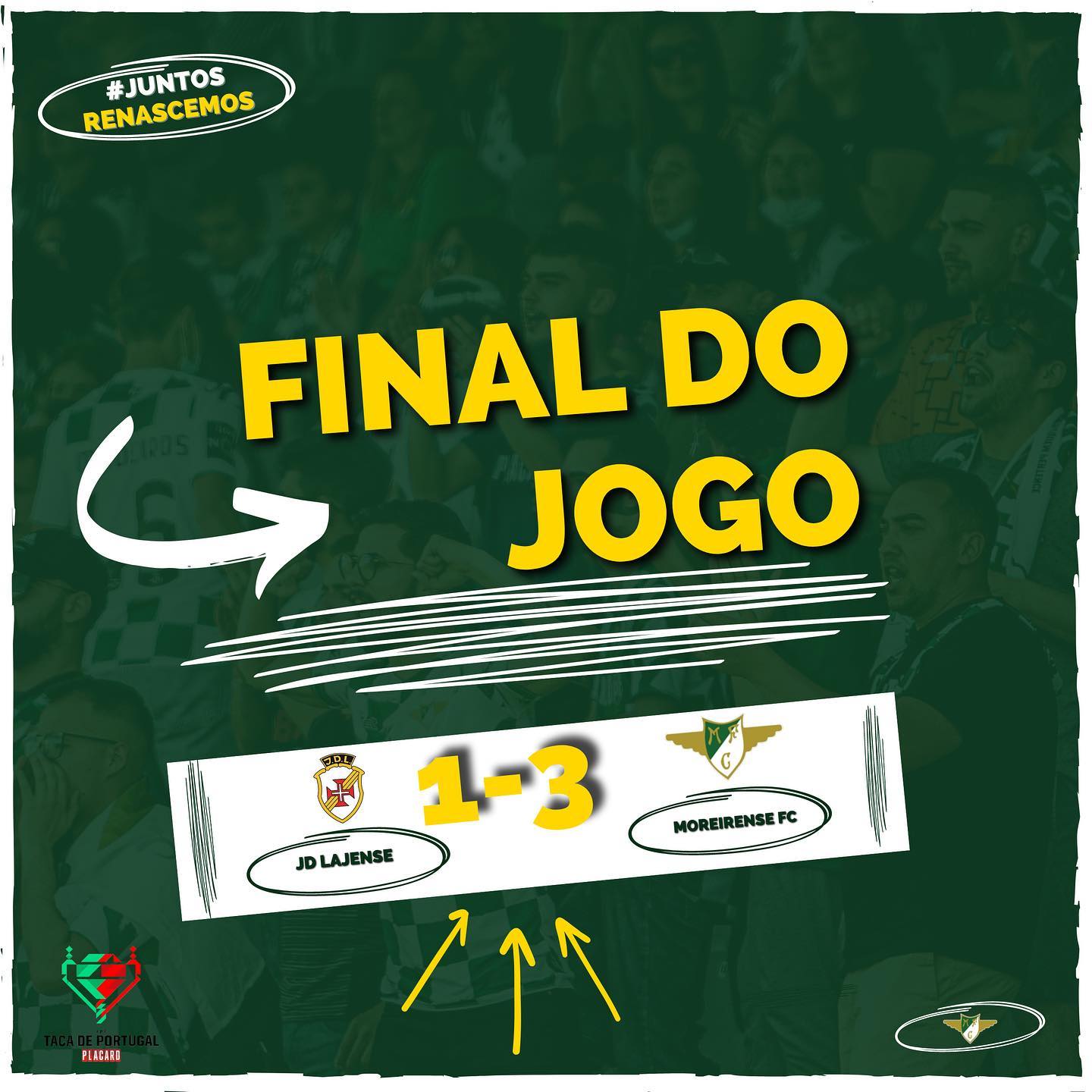 Moreirense segue em frente na Taça de Portugal após bater Lajense
