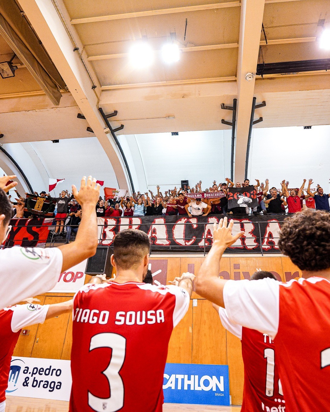 SC Braga goleou Ferreira do Zêzere