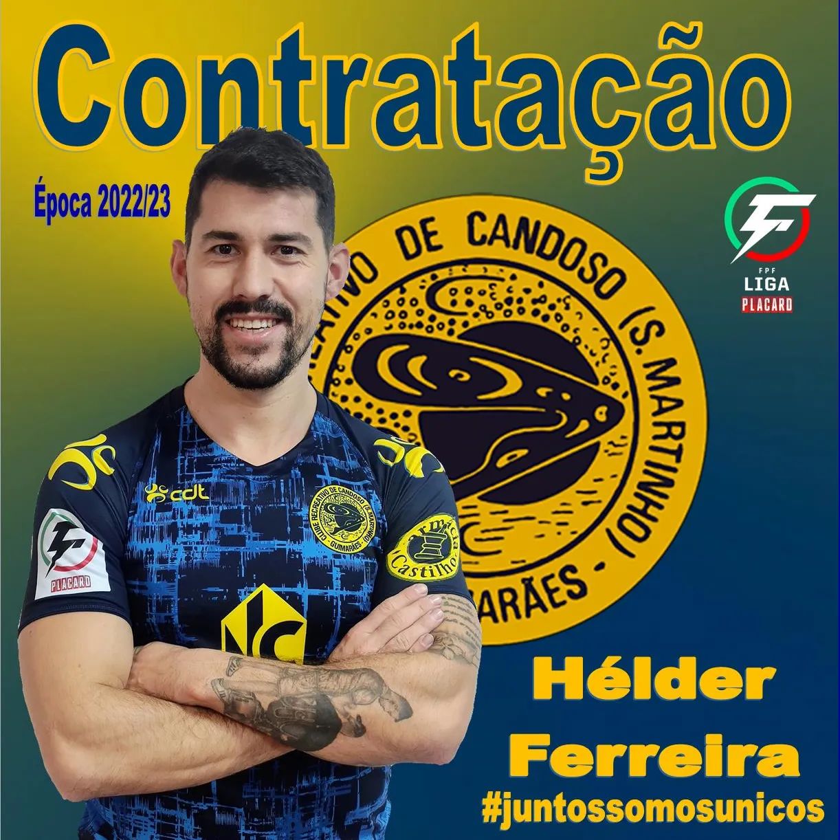 Hélder Ferreira é reforço do CR Candoso