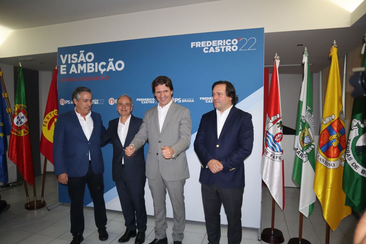 Frederico Castro apresentou candidatura à liderança do PS do distrito de Braga