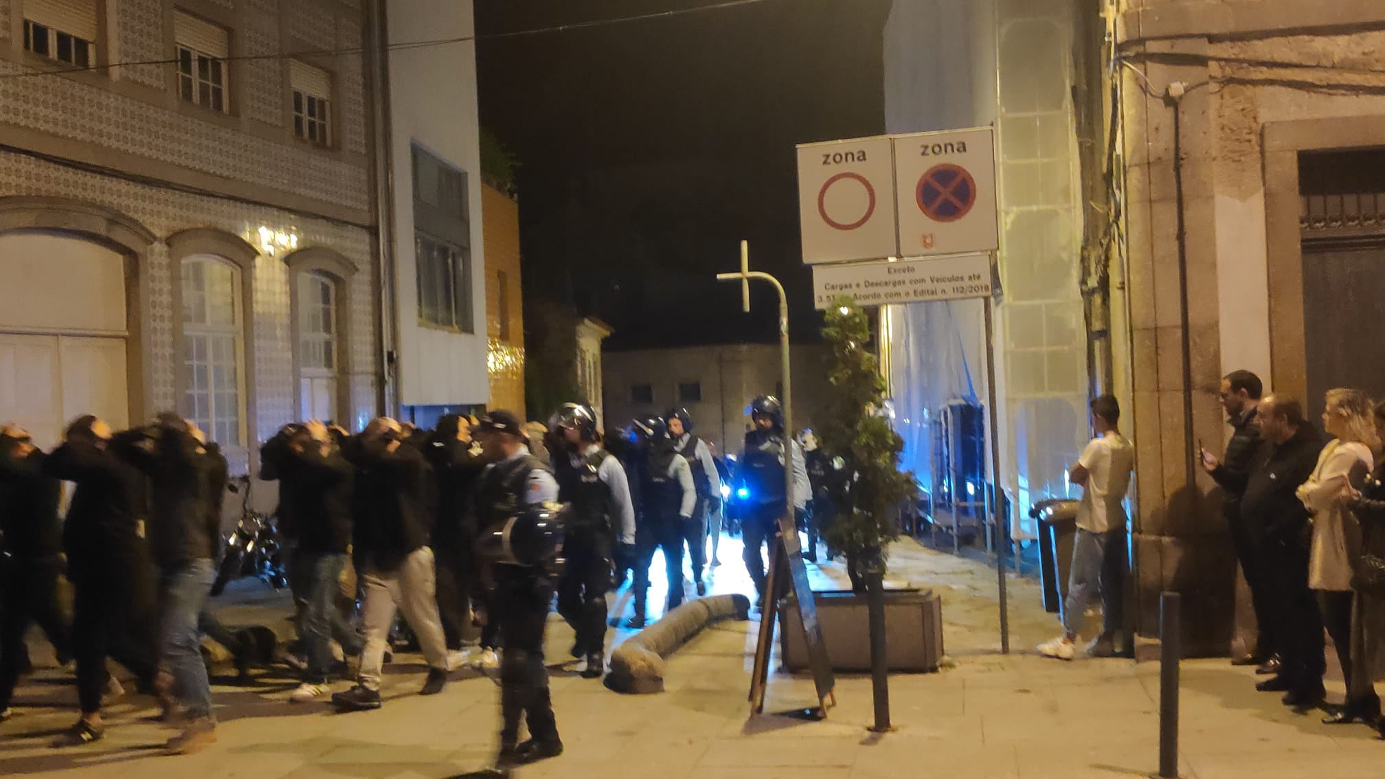 "Casuals"causam distúrbios em Braga e meia centena acabou detida