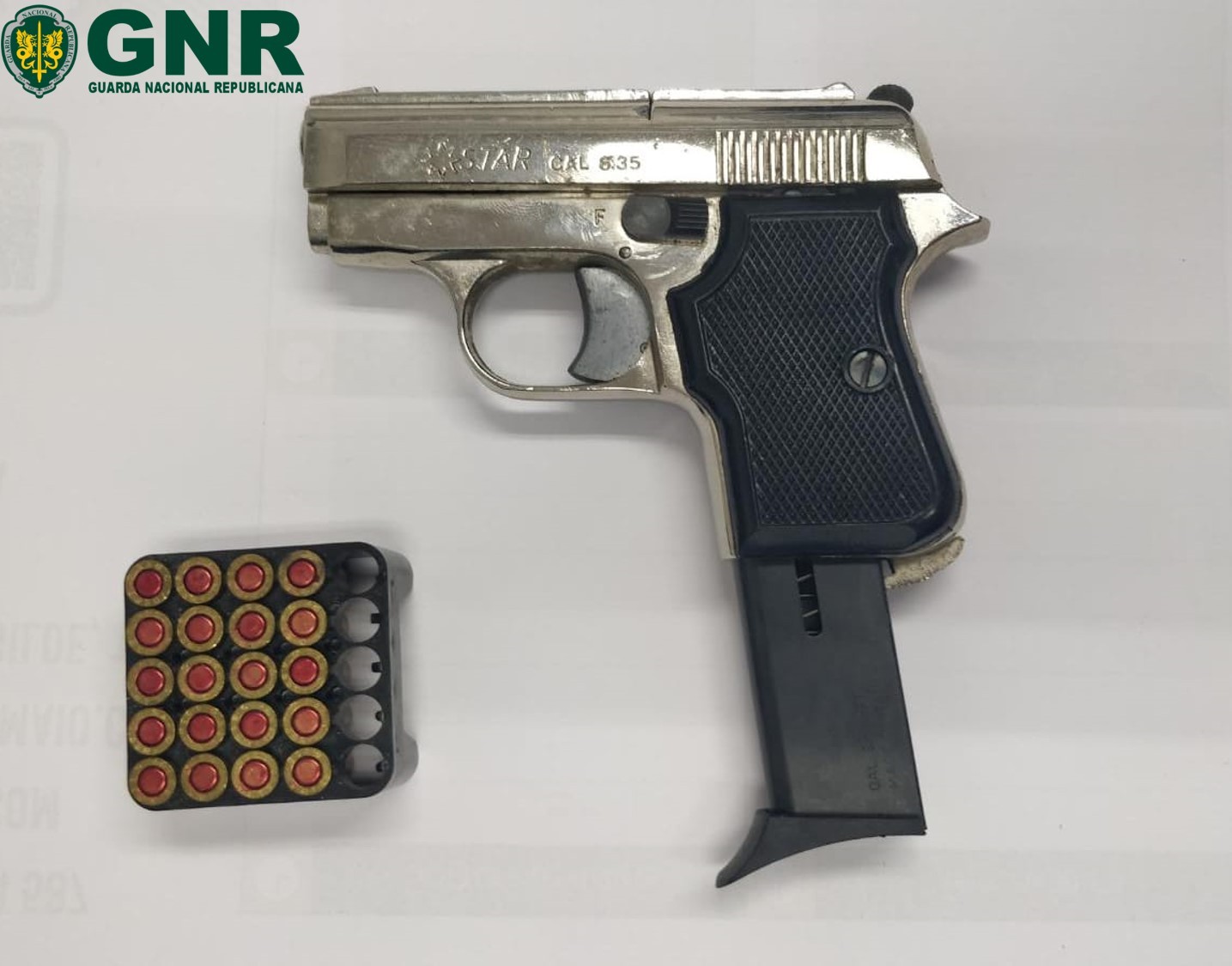 Homem detido em Vizela por posse de arma ilegal