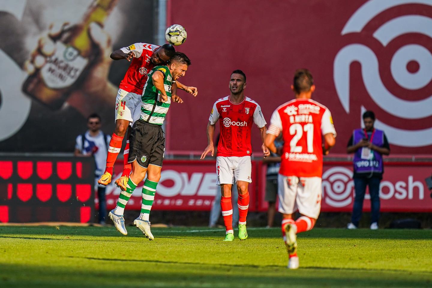 SC Braga. Niakaté e Bruno Rodrigues fazem dupla inédita