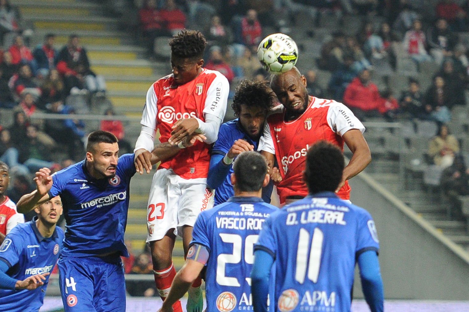 Taça da Liga. SC Braga vence Trofense com normalidade