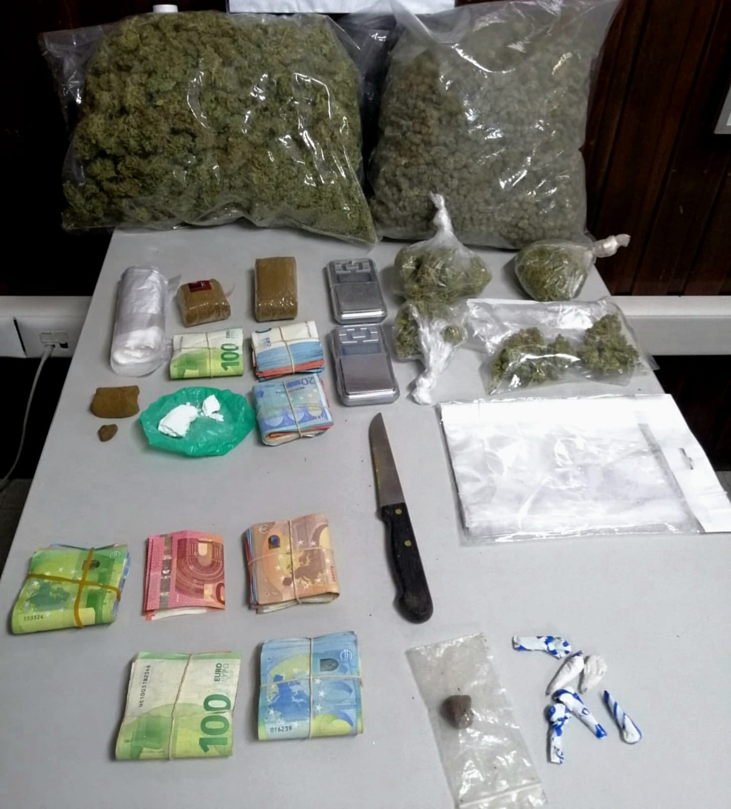 Jovem detido por tráfico de droga em Braga