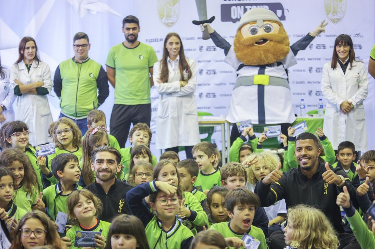 Vitória SC visitou ACR Fornelos