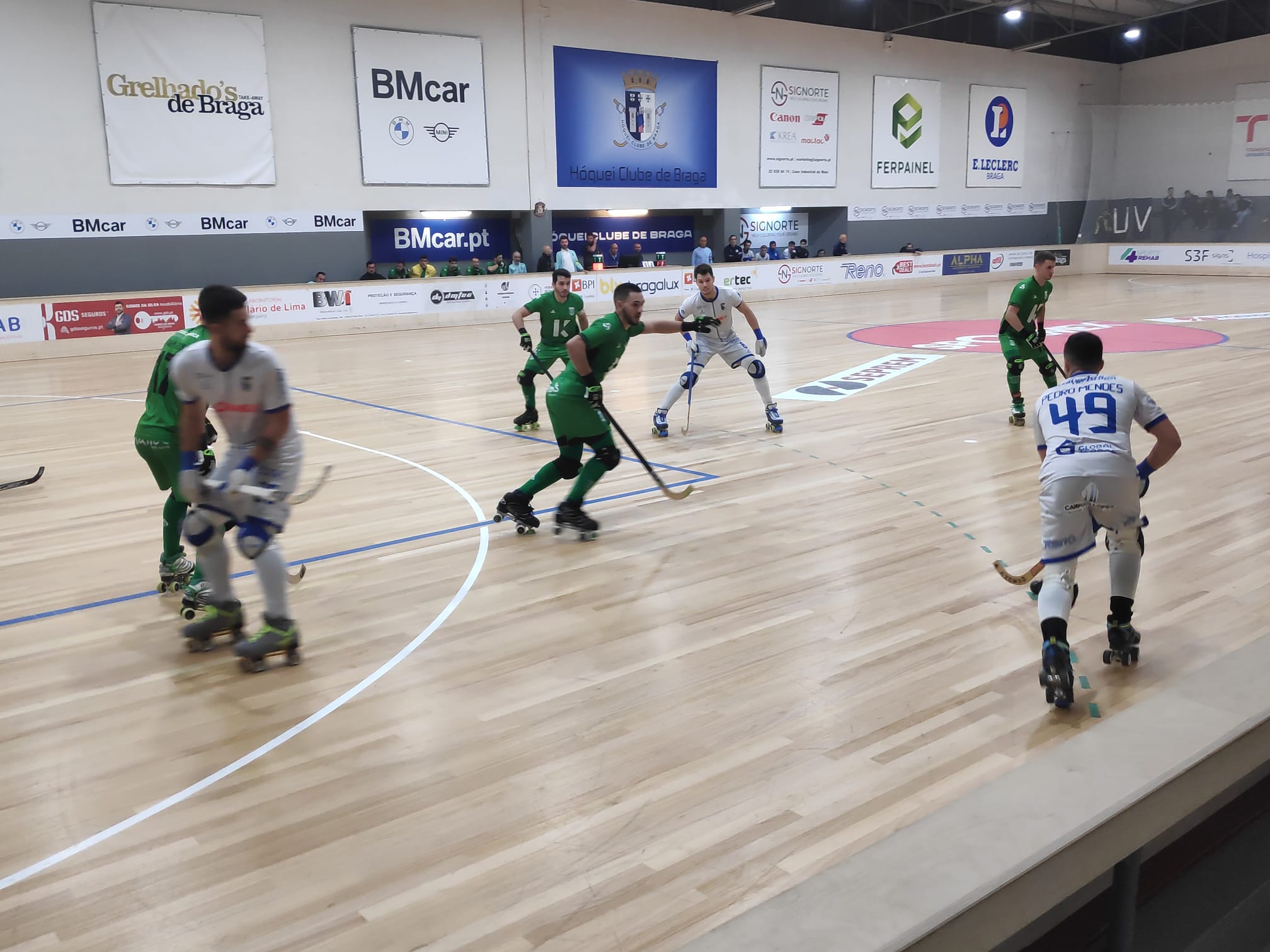 HC Braga derrotado pela parede do AD Valongo
