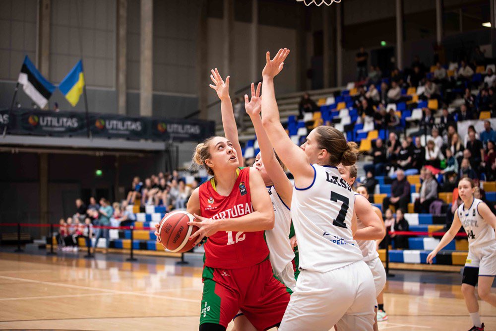 Portugal vence na Estónia na qualificação para Europeu feminino de basquetebol