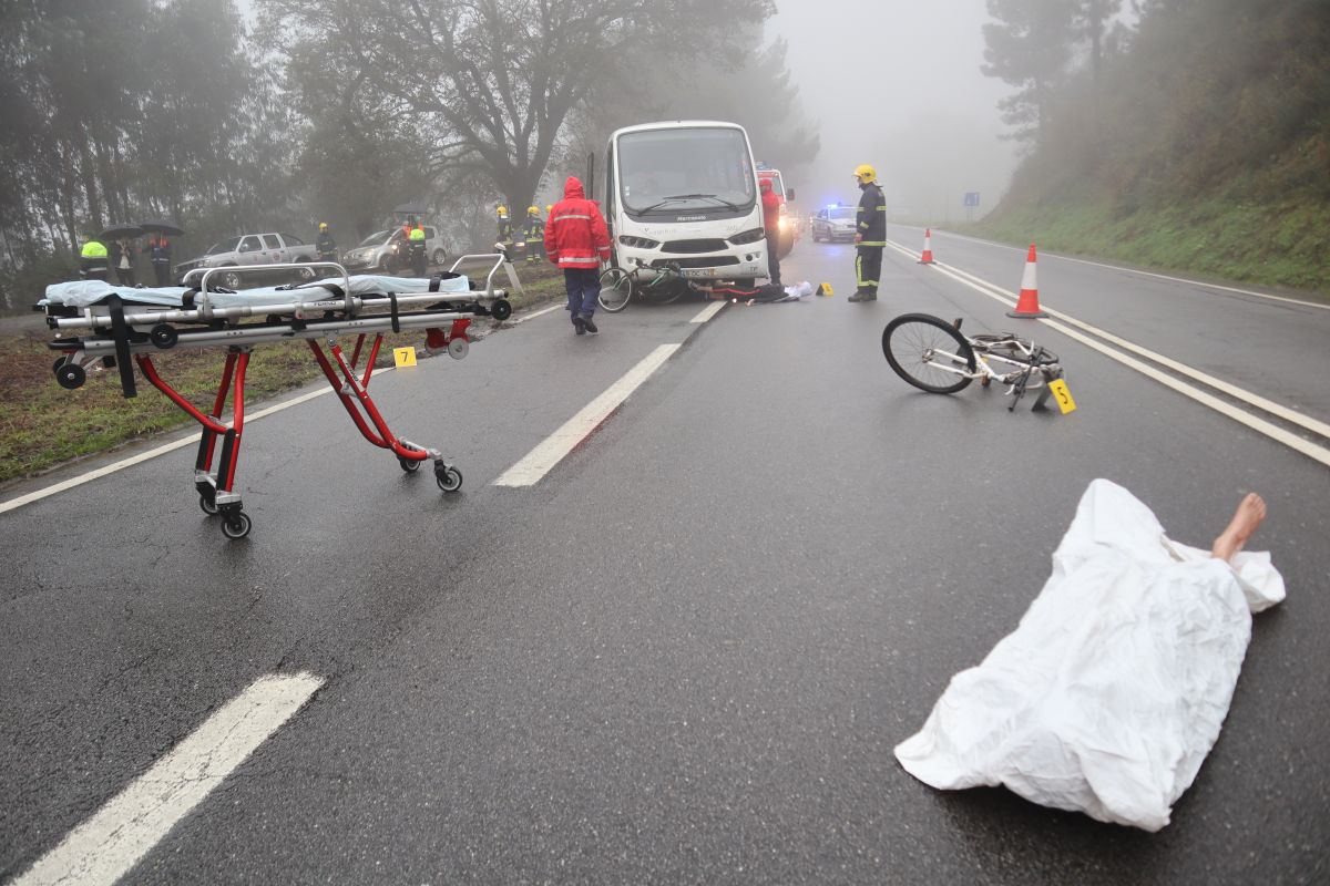 Simulacro de acidente sensibiliza condutores e passageiros na EN103