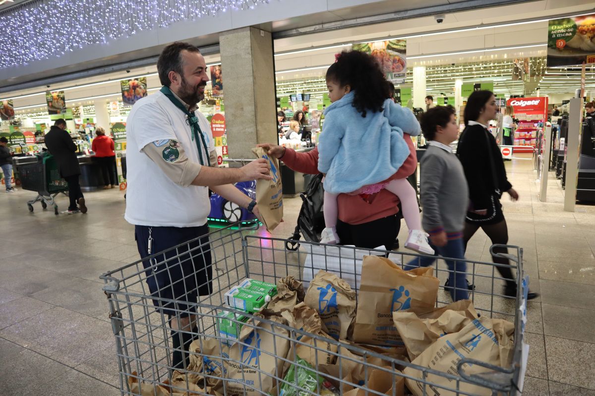 Crise não trava a solidariedade com o Banco Alimentar de Braga