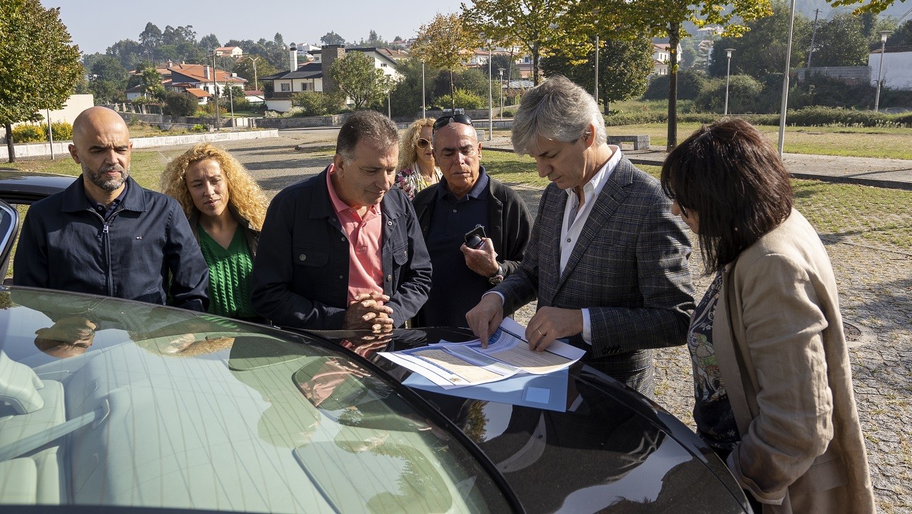 Executivo de Viana avalia obras em Vila Franca