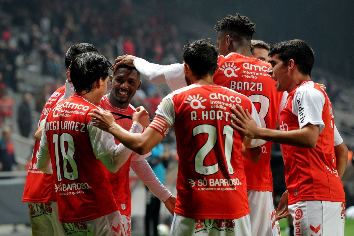 SC Braga. Lainez pôs fim ao sofrimento