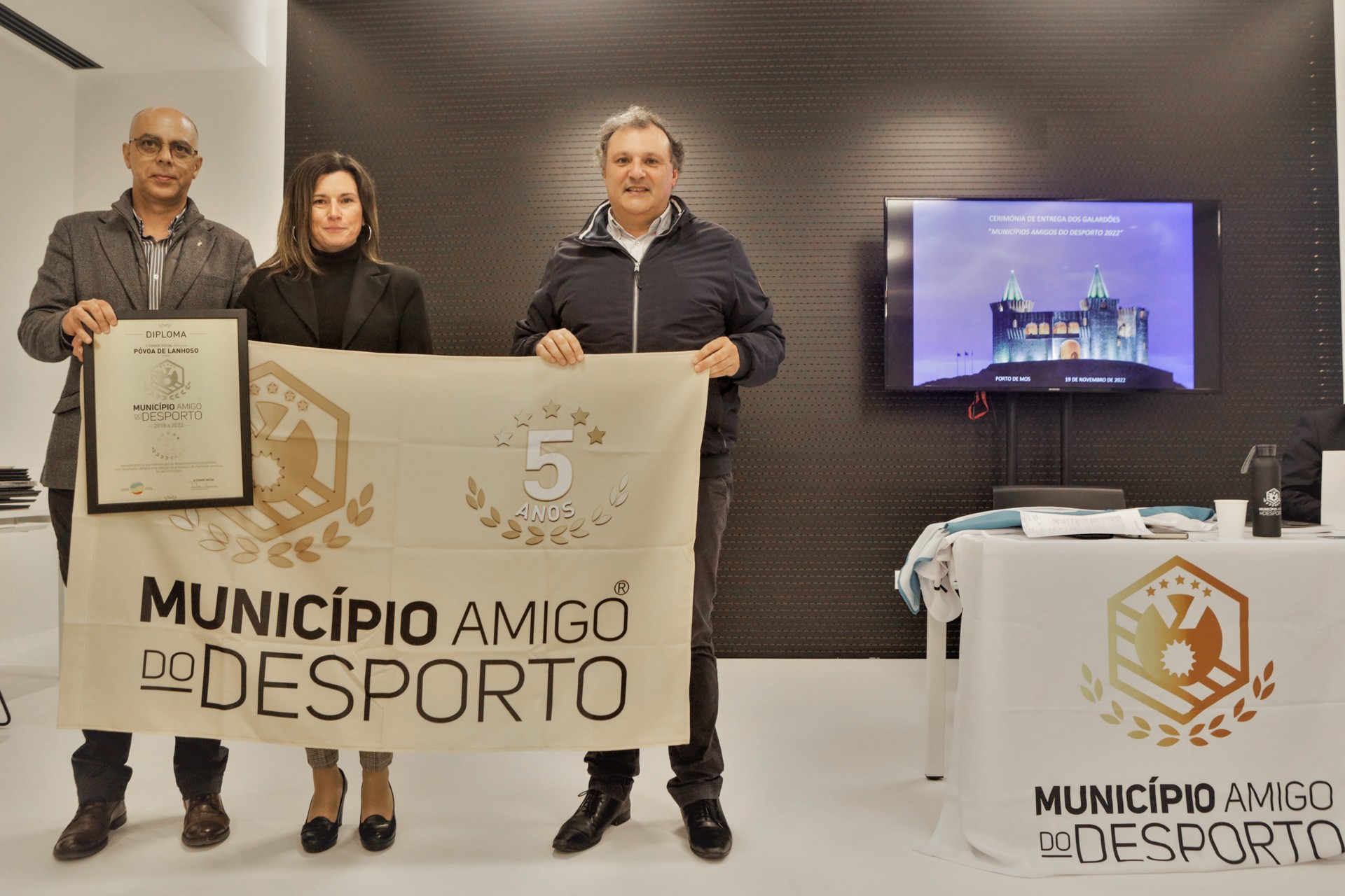 Póvoa de Lanhoso é “Município Amigo do Desporto 2022”