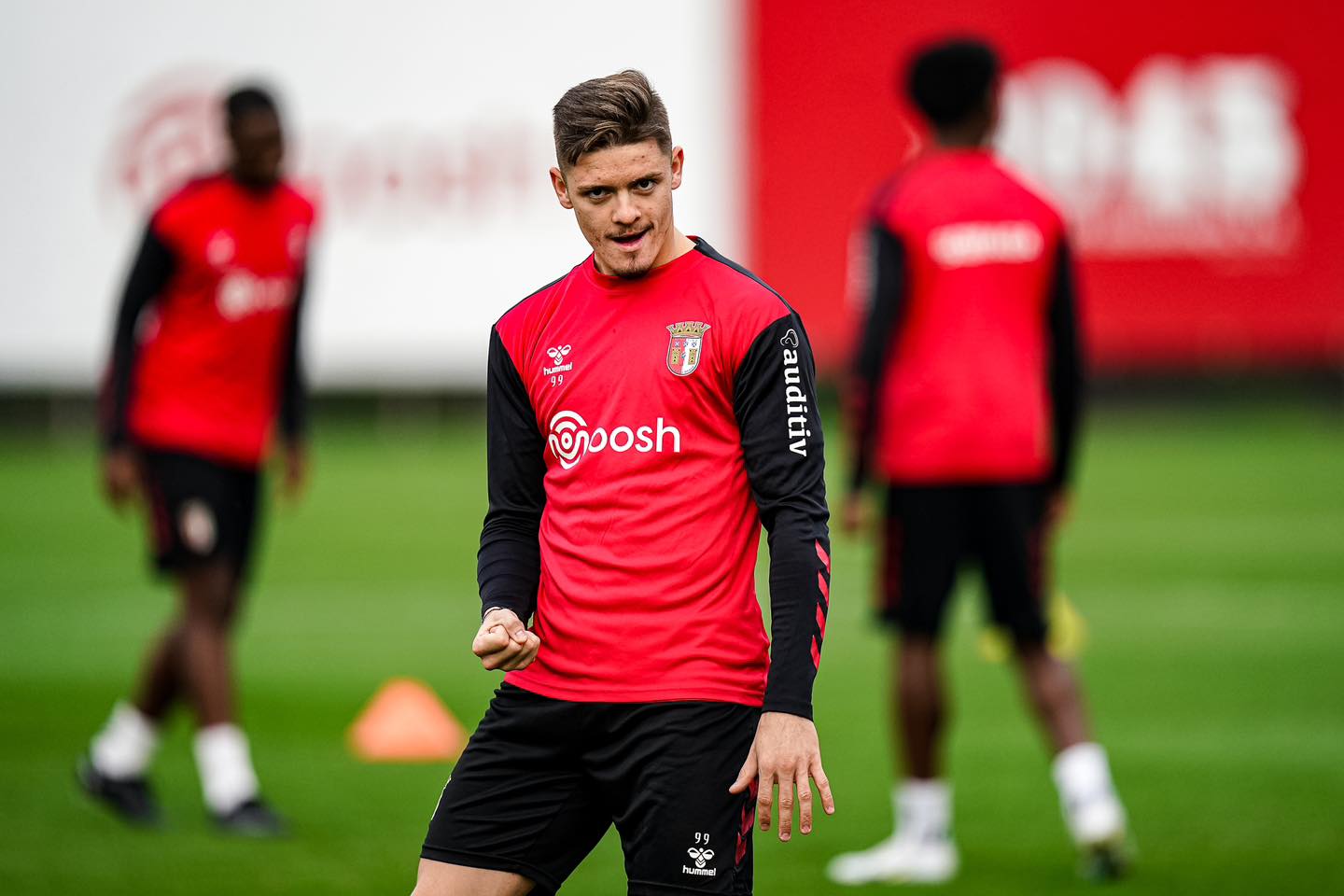 SC Braga. Vitinha: «Continuar a trabalhar para ser o melhor marcador»