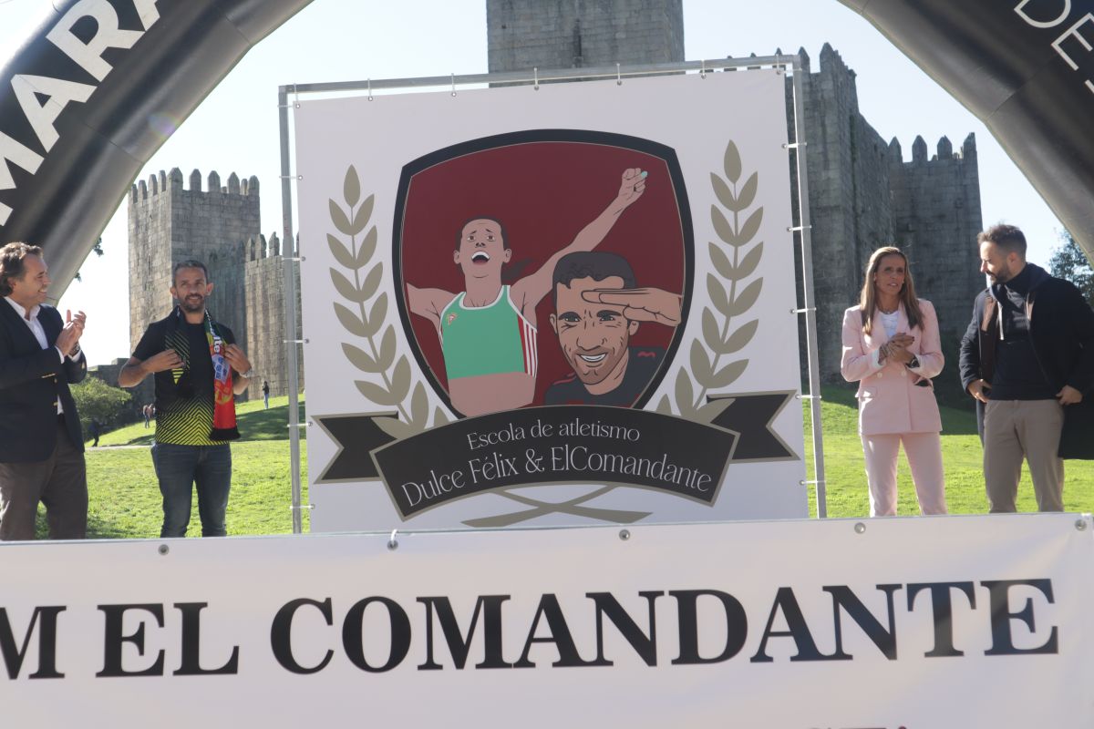 Escola de Atletismo Dulce Félix & El Comandante promete dinamizar modalidade entre os mais jovens em Guimarães