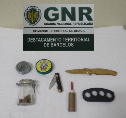 Homem de 20 anos detido por tráfico de droga em Barcelos