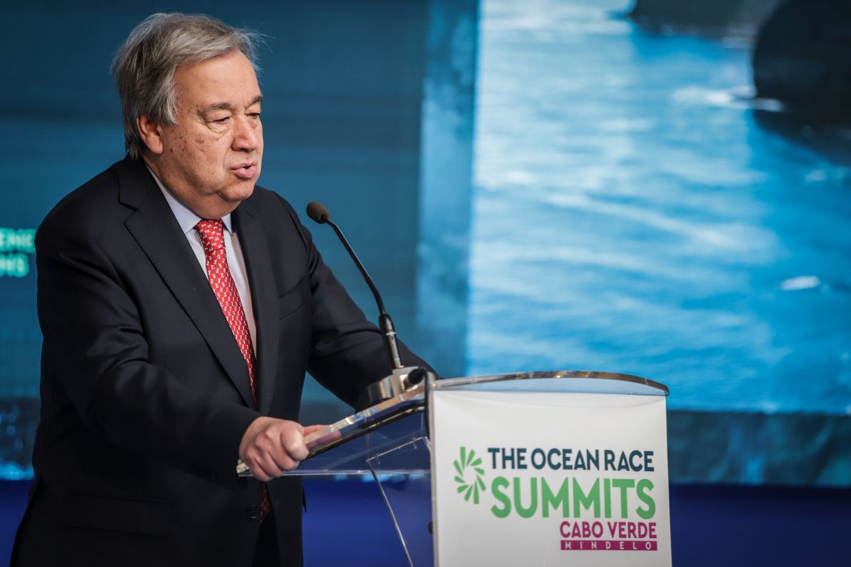 António Guterres pede 2023 de “super-ação” para “acabar com a emergência oceânica”