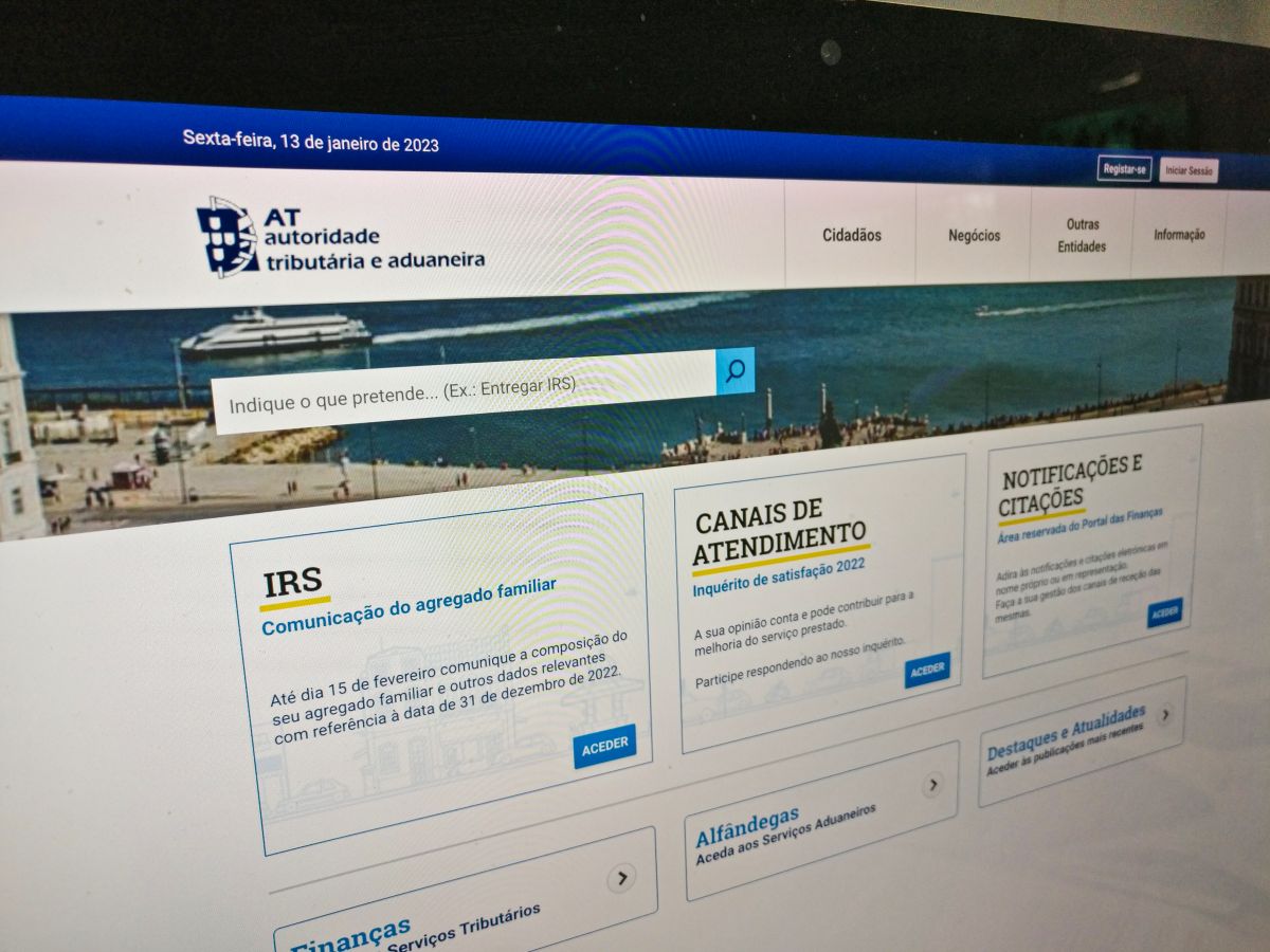 Fisco prolonga até 27 de fevereiro prazo para comunicar alterações do agregado familiar