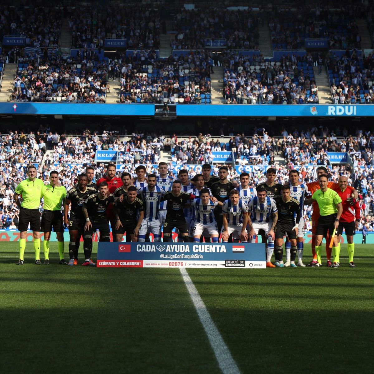 Celta de Vigo reduzido a 10 ‘empata’ Real Sociedad com golo aos 90+3 minutos