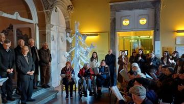 Utentes da Misericórdia de Braga levarm os Reis ao Palácio do Raio
