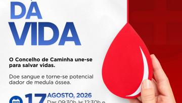 Caminha promove campanha solidária de doação de sangue e medula óssea