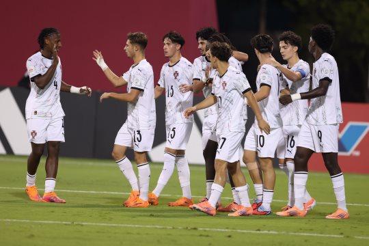 Portugal entra no Mundial de sub-17 com goleada sobre a Nova Caledónia