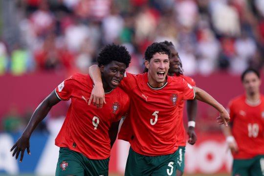 Portugal goleou Marrocos e está nos 16 avos de final do Mundial de sub-17