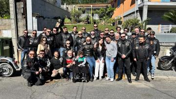 Motociclistas de Braga proporcionam dia especial a menino com doença rara