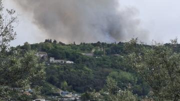Incêndio em zona de mato mobiliza meios em Espinho