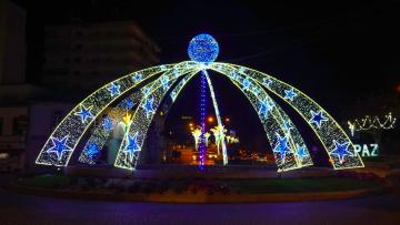 Iluminação de Natal de Valença ligada na sexta-feira