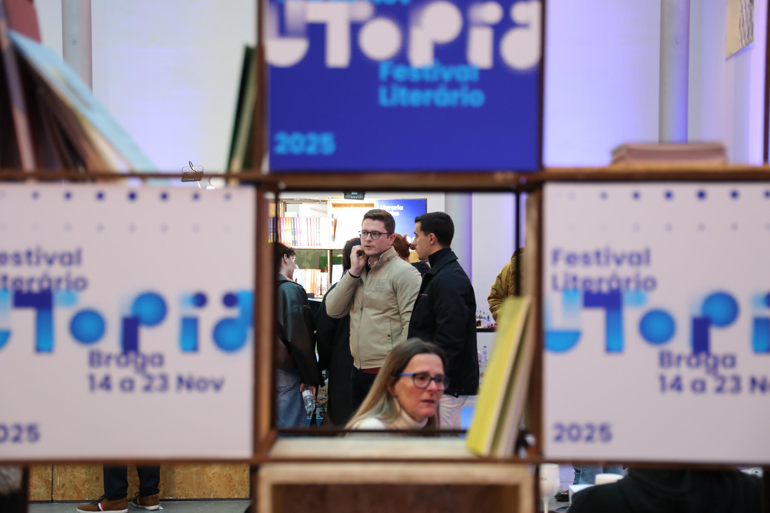 Braga respira literatura: Utopia cresce, enche e já pede mais espaço