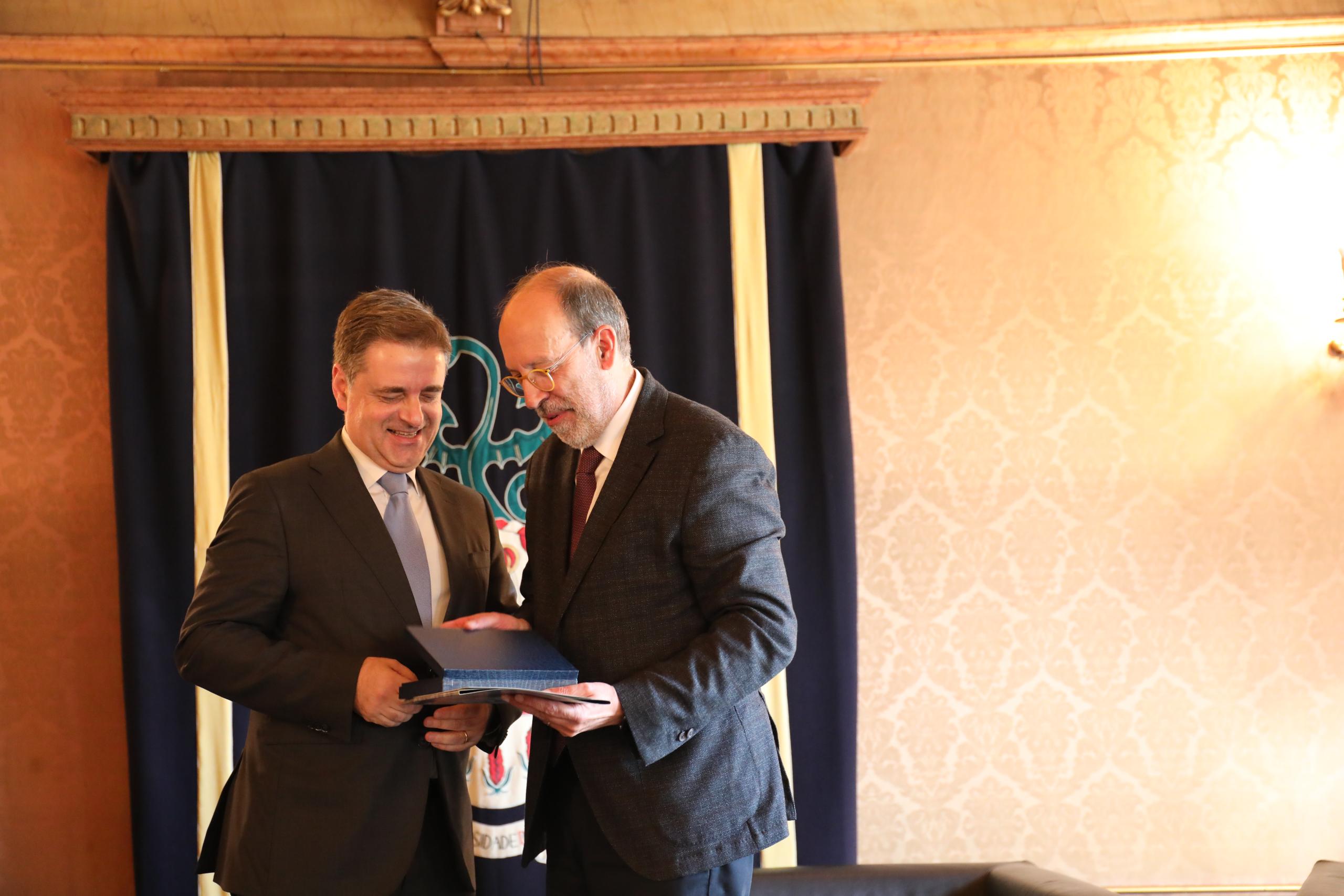 Rio e Bragança medalhados por trabalho com a UMinho em prol do território