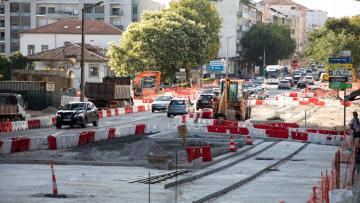 Obras na Avenida da Liberdade causam novos condicionamentos à normal circulação de trânsito